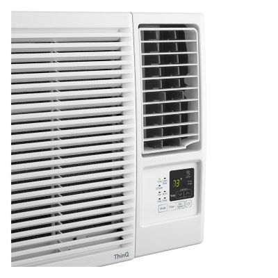 Image showing 8 th LG 7,600 BTU 115V Window-Mounted Air Conditioner with 3,850 BTU Supplemental Heat Function