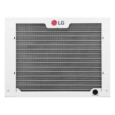 Image showing 9 th LG 12,200 BTU Window Air Conditioner with Cool, Heat and Wi-Fi Control in White