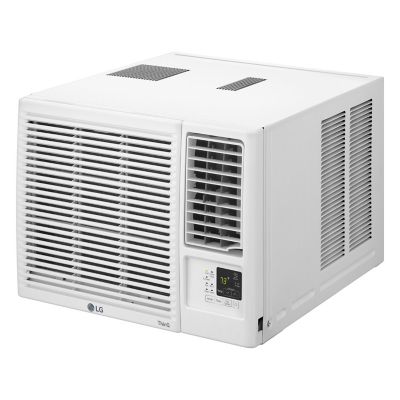 Image showing 7 th LG 230V/208V Window Air Conditioner with Cool, Heat and Wi-Fi Control, 1,000 sq. ft., 18,000 BTU, White