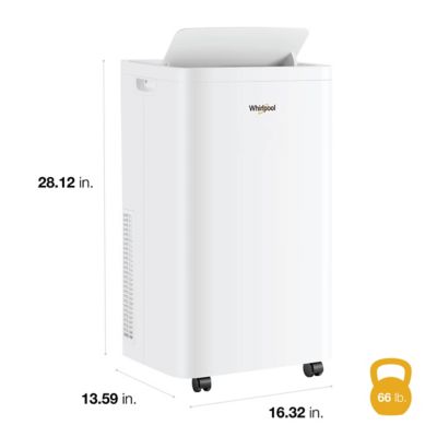 Image showing  115V ASHRAE Portable Air Conditioner, 550 sq. ft., 12,000 BTU, 8,300 BTU SACC