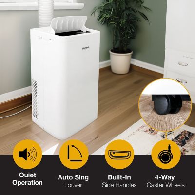 Image showing  115V ASHRAE Portable Air Conditioner, 550 sq. ft., 12,000 BTU, 8,300 BTU SACC