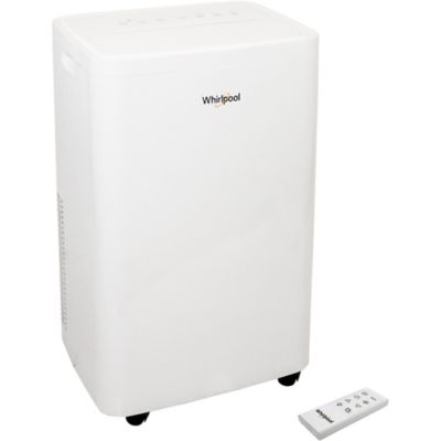 Whirlpool 14,000 BTU ASHRAE (10,000 BTU SACC) Portable Air Conditioner with 10,000 BTU Supplemental Heat