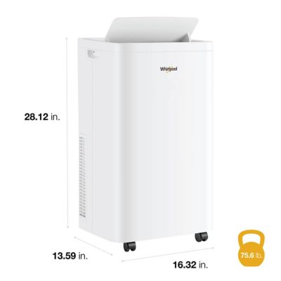 Image showing  14,000 BTU ASHRAE 10,000 BTU SACC Portable Air Conditioner with 10,000 BTU Supplemental Heat