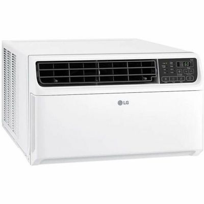 Image showing 4 th LG 8,500 BTU High Efficiency Dual Inverter Window Air Conditioner with Wi-Fi and LCD Remote, 115V