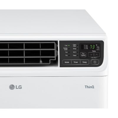 Image showing 9 th LG 8,500 BTU High Efficiency Dual Inverter Window Air Conditioner with Wi-Fi and LCD Remote, 115V