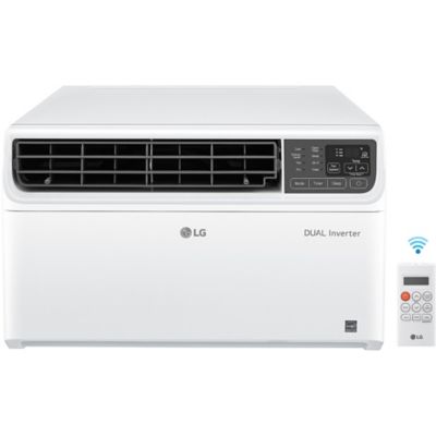 LG 12,000 BTU High Efficiency Dual Inverter Window Air Conditioner with Wi-Fi and LCD Remote, 115V