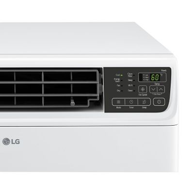 Image showing 9 th LG 12,000 BTU High Efficiency Dual Inverter Window Air Conditioner with Wi-Fi and LCD Remote, 115V