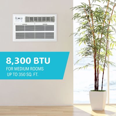 Image showing  8,300 BTU Through the Wall Air Conditioner with Remote Control