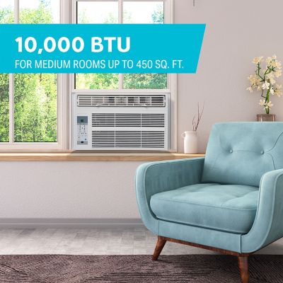Image showing  10,000 BTU Window Air Conditioner with Remote Control