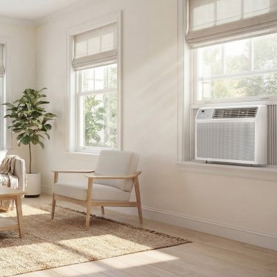 Image showing 4 th TCL 8,000 BTU Smart Window Air Conditioner