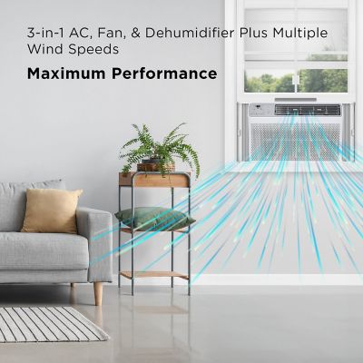 Image showing  10,000 BTU Smart Window Air Conditioner