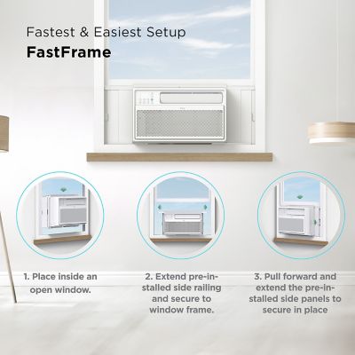 Image showing  8,000 BTU Smart Inverter Window Air Conditioner