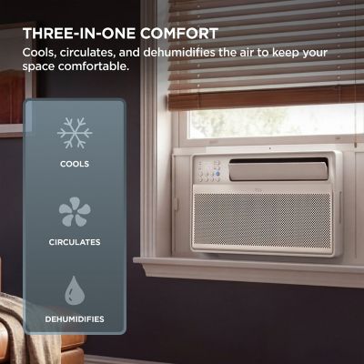 Image showing 3 th TCL 8,000 BTU Smart Inverter Window Air Conditioner