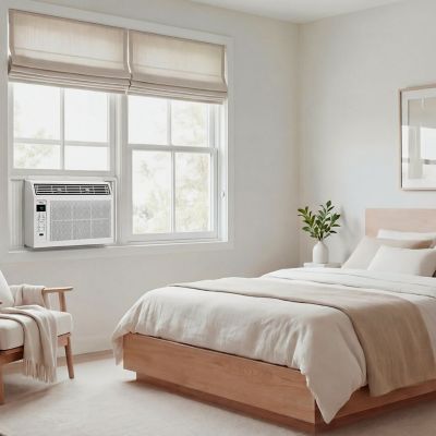 Image showing 8 th TCL 8,000 BTU Smart Inverter Window Air Conditioner