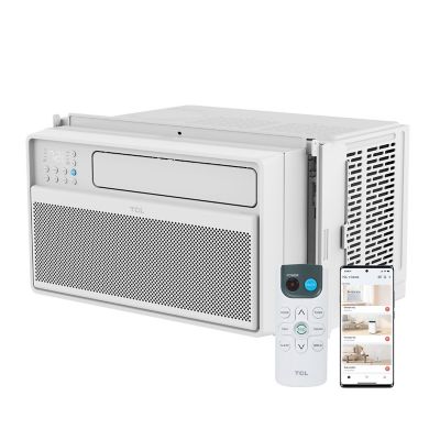 Image showing 9 th TCL 8,000 BTU Smart Inverter Window Air Conditioner