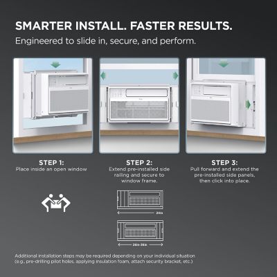 Image showing 20 th TCL 8,000 BTU Smart Inverter Window Air Conditioner