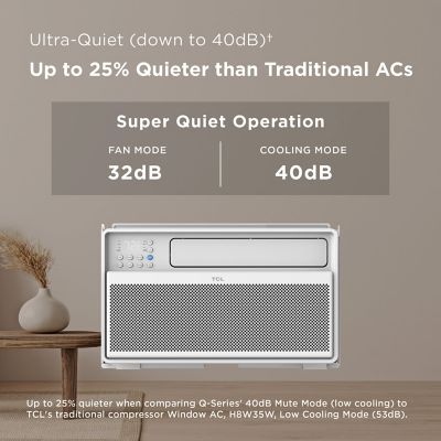 Image showing  10,000 BTU Smart Inverter Window Air Conditioner