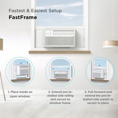 Image showing  12,000 BTU Smart Inverter Window Air Conditioner