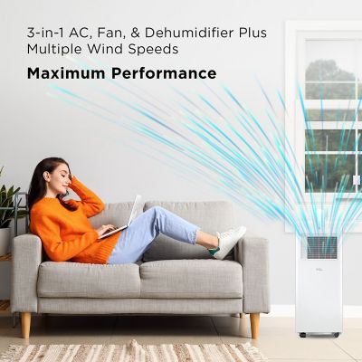 Image showing  5,000 BTU SACC (8,100 BTU ASHRAE) Smart Portable Air Conditioner