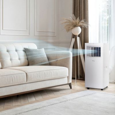 Image showing 8 th TCL 5,000 BTU SACC (8,100 BTU ASHRAE) Smart Portable Air Conditioner