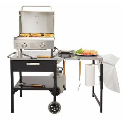 Image showing 9 th Cuisinart Outdoors Prep 'n Cook Outdoor Table and Grill Stand