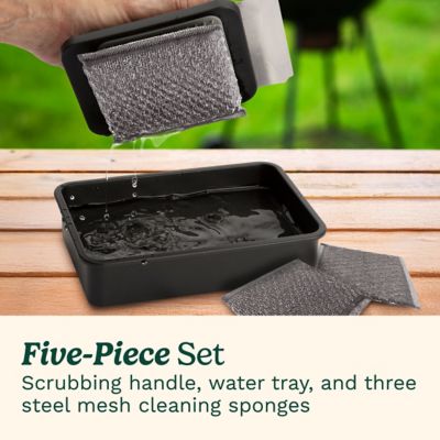 Image showing  5-piece Grill Scrubber Set