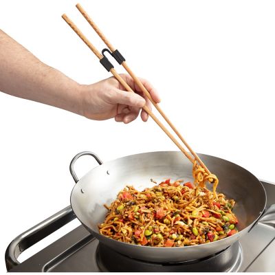 Image showing  4 pc. Wok Deep Fry Tool Set