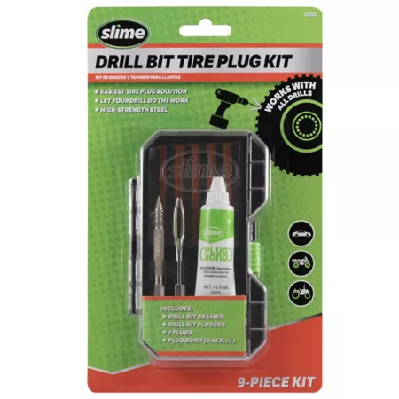 Permatex Slime Drill Tire Plug Kit Tire Repair Tools