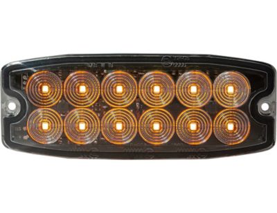 Buyers Products 5 in. Ultra Thin Amber Dual Row LED Strobe Light