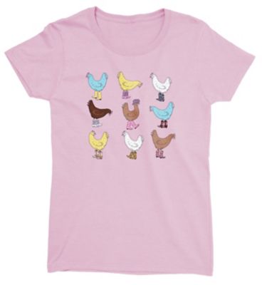 Lost Creek Women's Printed Short Sleeve T-Shirt, Chick Days