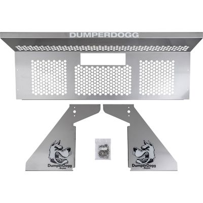 Image showing  Stainless Steel Bolt-On Cab Guard for DumperDogg-Use with Stainless Steel Insert