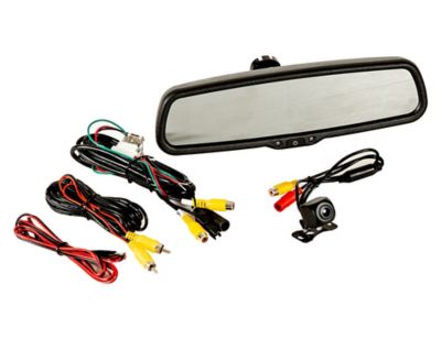 Buyers Products Backup Camera System with Mirror Monitor and Camera