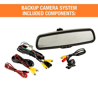 Image showing  Backup Camera System with Mirror Monitor and Camera