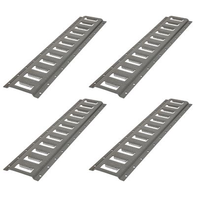 Buyers Products 5 ft. Horizontal Steel E-Track Section - 4 Pack