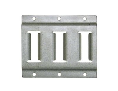 Image showing  5 ft. Horizontal Steel E-Track Section - 4 Pack