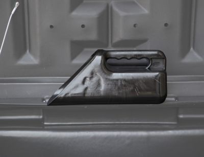 Image showing 5 th Buyers Products Black Poly Bucket Scoop for Animal Feed, Salt, Ice Melt, Fertilizer, and More