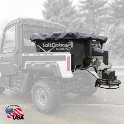 Buyers Products SaltDogg 0.40 Cubic Yard Electric Poly Hopper Spreader with Auger for UTVs