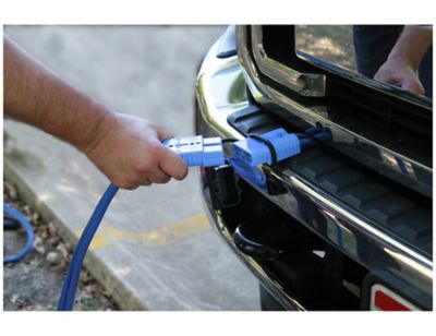 Image showing  Booster Cables With Quick Connect - 600 Amp, with Plug-in