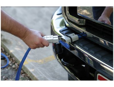 Image showing  Booster Cables With Quick Connect - 600 Amp