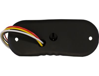 Image showing 6 th Buyers Products 4 in. Amber Surface Mount LED Strobe Light with 19 Flash Patterns