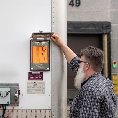 Image showing 8 th Buyers Products Aluminum Clipboard Document Holder