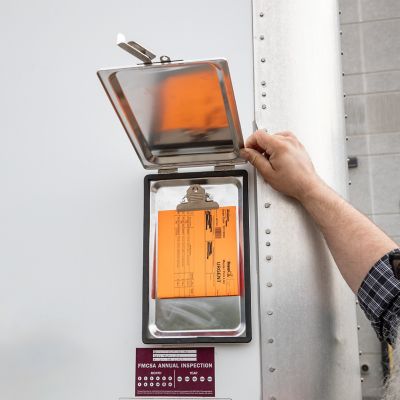 Image showing 9 th Buyers Products Aluminum Clipboard Document Holder