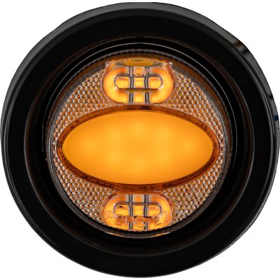 Buyers Products 2 in. Combination Amber Marker and Strobe Light with 4 Flash Patterns