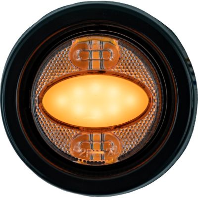 Image showing  2 in. Combination Amber Marker and Strobe Light with 4 Flash Patterns