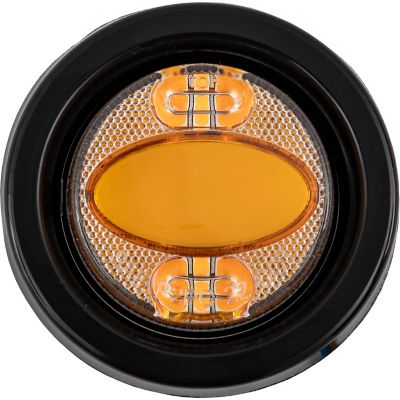 Image showing  2 in. Combination Amber Marker and Strobe Light with 4 Flash Patterns
