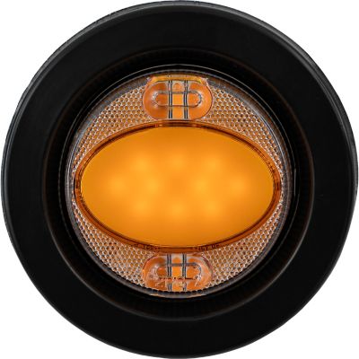 Buyers Products 2.5 in. Combination Amber Marker and Strobe Light with 4 Flash Patterns