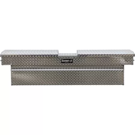 Buyers Products Diamond Tread Aluminum Gull Wing Truck Box 23 x 20 x 71 Crossover Truck Tool Boxes