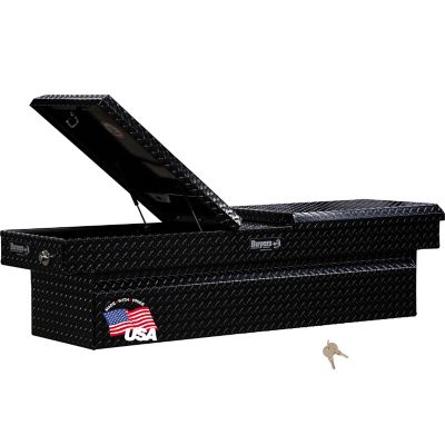 Buyers Products Diamond Tread Aluminum Gull Wing Truck Box, 18 x 20 x 71, Gloss