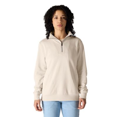 Image showing 1 th Carhartt Women's TENCEL Series Relaxed Fit Half-Zip Sweatshirt