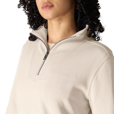 Image showing 6 th Carhartt Women's TENCEL Series Relaxed Fit Half-Zip Sweatshirt